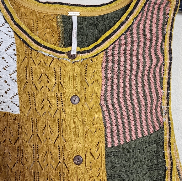 Free People Feeling Patch Sweater Vest - Picture 6 of 11